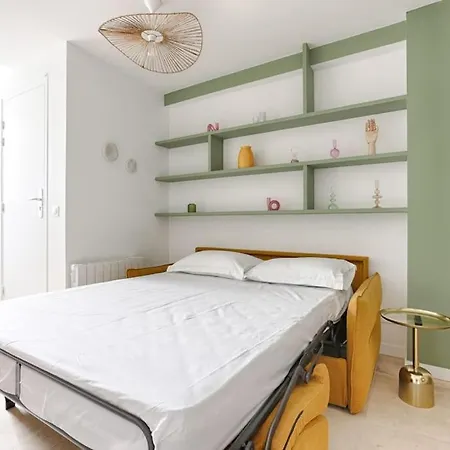 Mykeypers - Chic&cozy Flat 4p - République Appartement